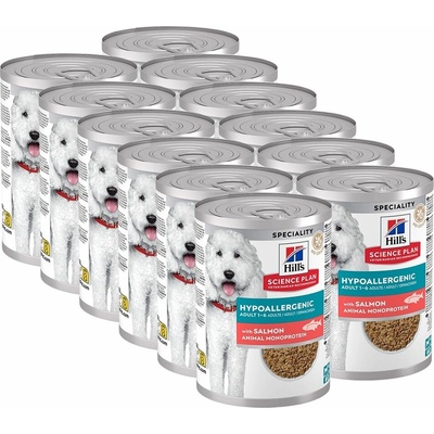 Hill's Science Plan Hypoallergenic Adult s lososem 12 x 363 g