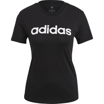 Image 1 of adidas Дамска тениска Adidas Essentials Logo T-Shirt Womens - Linear Black
