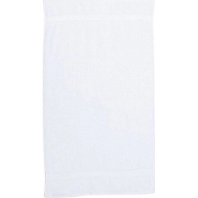 Towel City luxusní froté ručník na ruce s jemným dlouhým vlasem 550 g/m bílá 50 x 90 cm