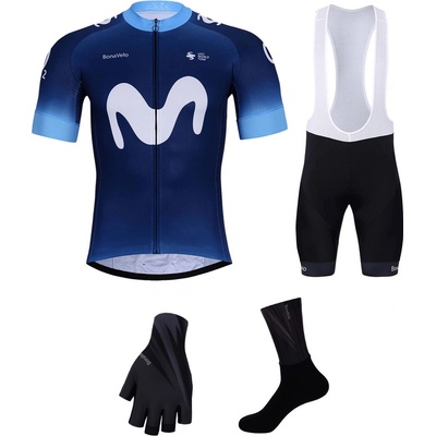 Bonavelo mega set MOVISTAR 2024 modrá/čierna