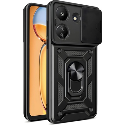 Techsuit Калъф Camshield за Xiaomi Redmi 13C 4G/Poco C65 - Черен KP30067 (30067)