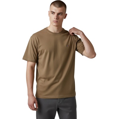 Nova stil pánske nadmerné tričko s krátkym rukávom Richard béžové