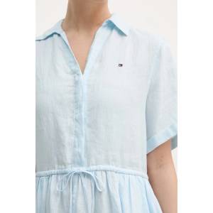 Tommy Hilfiger лятна рокля от лен (WW0WW48950) - answear - 183,83 лв