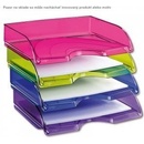 CEP Pro Happy odkladač na šírku transparentný ružový