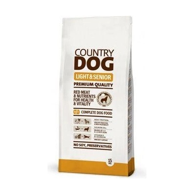 Country Dog Light Senior 15 kg