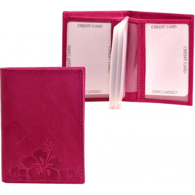 HJP Dámské pouzdro na karty a doklady 7117 růžové