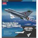 Academy Комплект модел самолет 12320 - Russian Air Force MiG-21PF Fishbed-D (1: 48)