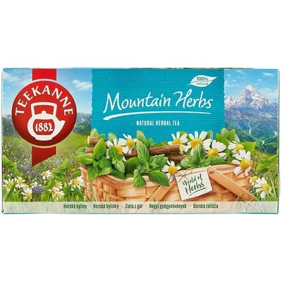 TEEKANNE Horské bylinky bylinný čaj 20 vrecúšok 36 g