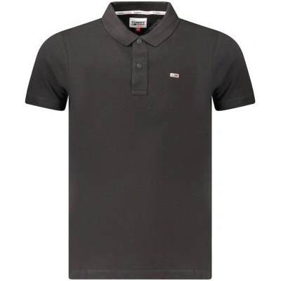 Tommy Hilfiger Pánská polokošile Černá