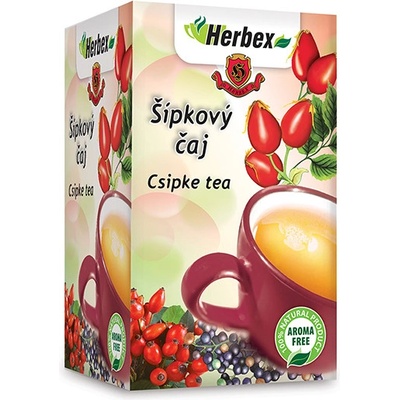Herbex čaj Šípka 20 x 2 g