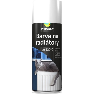 PRIMALEX sprej na radiátor - biely - 400 ml