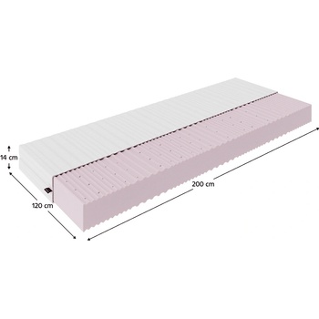 Матрак дунапрен 14 см 120х200 МАИР
