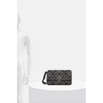 Zadig&Voltaire Памучна чанта zadig&voltaire в черно lwba04065 (lwba04065)