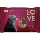 My Love SET s kuracím mäsom v jemnej omáčke 4 x 85 g
