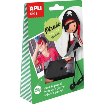 APLI Творчески комплект apli - Направи си сам млад пират (14087)
