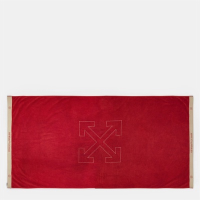 OFF WHITE Хавлиена кърпа OFF WHITE Towel Set - Red/Beige