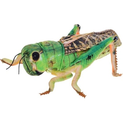 Mikro Зелена плюшена скакалка 40см стояща