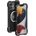 Apple iPhone 12 / 12 Pro Удароустойчив R-JUST RJ51 Hollow Метален Калъф и Протектор