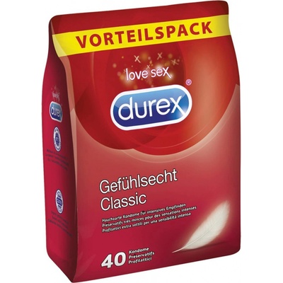 Durex Gefühlsecht 40pc