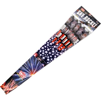 Klásek Rakety SKY ROCKETS 9 ks
