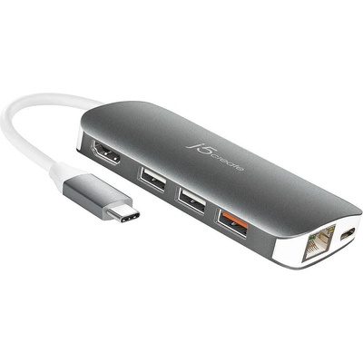 j5create JCD383 USB-C 9-in-1 - Хъб