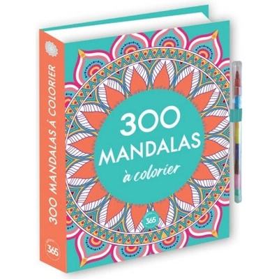 300 mandalas à colorier
