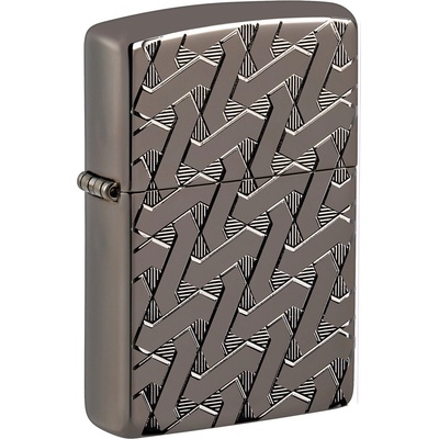 Zippo 25704 Armor® Geometric Weave Design
