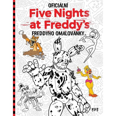 XYZ Oficiální Five Nights at Freddy's: Freddyho omalovánky