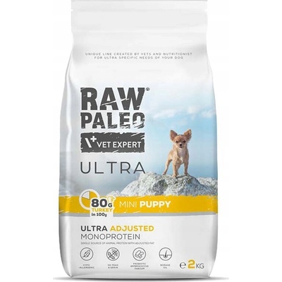 Vetexpert Raw Paleo Ultra Turkey Adult Mini 2 kg