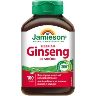 Jamieson Сибирски женшен 650mg 100 таблетки