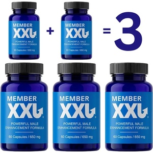  3 x MEMBER XXL капсули за уголемяване на пениса
