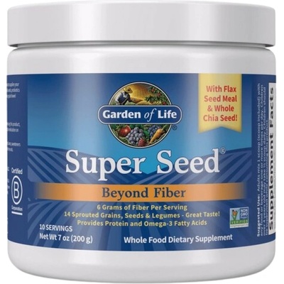 Garden of Life Super Seed Powder | Beyond Fiber [200 грама]