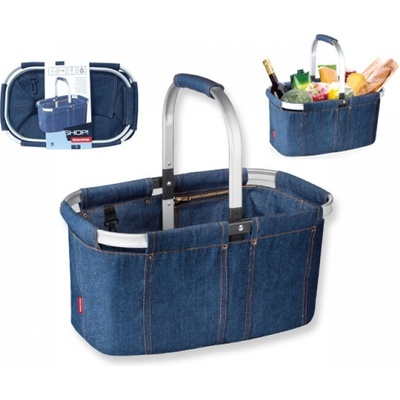 Tescoma SHOP! Nákupní košík skládací denim 906162 – Zboží Mobilmania