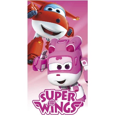 Cerda Osuška - Super Wings - ružová - 140 x 70 cm