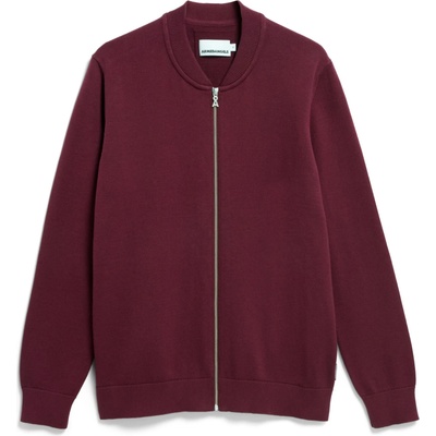 Armedangels Мъжко вълнено яке ARMEDANGELS Agaamon Casual jacket - Dark Cranberry - размер XL (005-6777-0114)