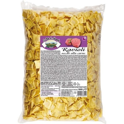 La Pasta di Alessandra Ravioli těstoviny vaječné plněné masovou náplní 1 kg