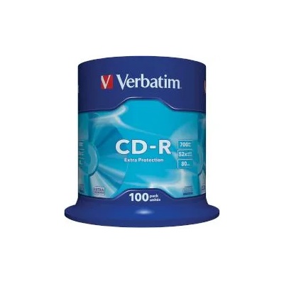 Verbatim CD-R 700MB 52x cake 100 43411