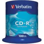 Verbatim CD-R 700MB 52x cake 100 43411
