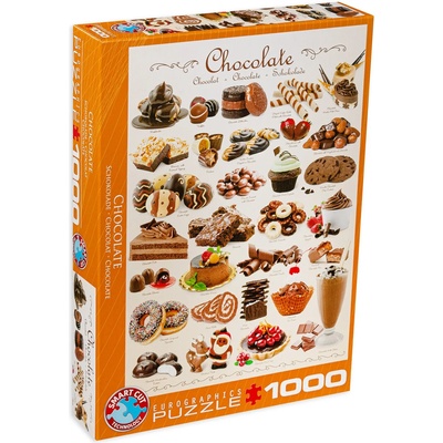 EUROGRAPHICS Пъзел Eurographics от 1000 части - Шоколад (EG60000411)