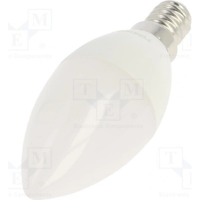 Toshiba LED LIGHTING DELS-CD344P714AE21 Žárovka LED teple bílá E14 230VAC 470lm 4,7W 180° 3000K