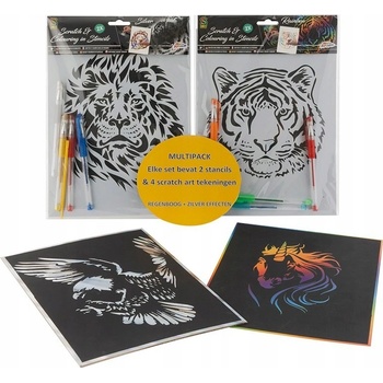 Vyškrabovanie a obkresľovanie