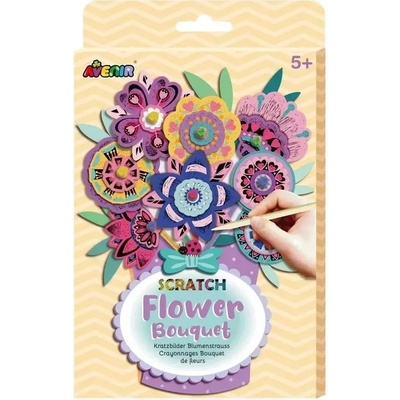 AVENIR Игрален комплект Avenir Scratch Bouquet - Цветя (CH211734)