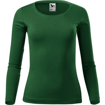 MALFINI Fit-T LS 169 Zelená lahvově
