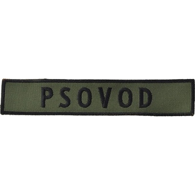 NAVYS Nášivka nápis PSOVOD - OLIV