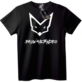 NOONEBRAND Тениска Rauw Alejandro Лисица Лого - XS, White