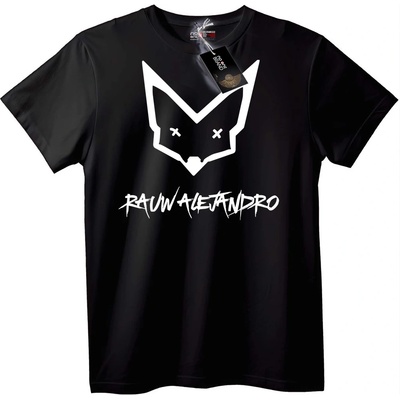 NOONEBRAND Тениска Rauw Alejandro Лисица Лого - XS, White
