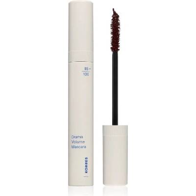 Korres Drama Volume Mascara řasenka pro dlouhotrvající objem 02 Brown 13 ml
