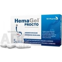 VH Pharma a.s. HemaGel PROCTO čapík rektálny 5 ks