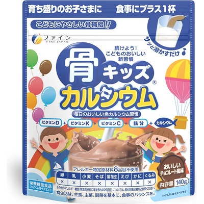 Fine Japan Калций + желязо и витамини 140 g прах | Fine Japan (007536 (000391) FJ)