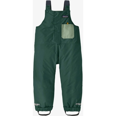 Patagonia Baby Snow Pile Bibs Detské nohavice cascade green